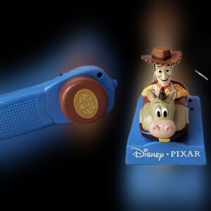 Rare vintage Toy Story Woody & Bullseye 49MHz PocketMini Rechargeable R/C Toy